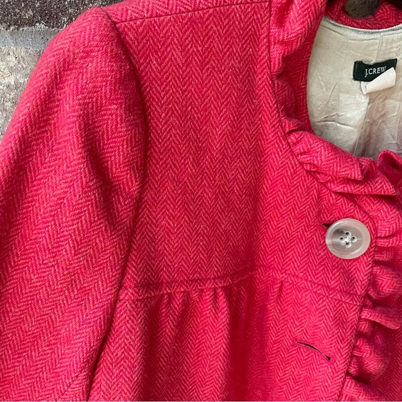 J Crew Ruffled Trim Blazer - Picture 3 of 10